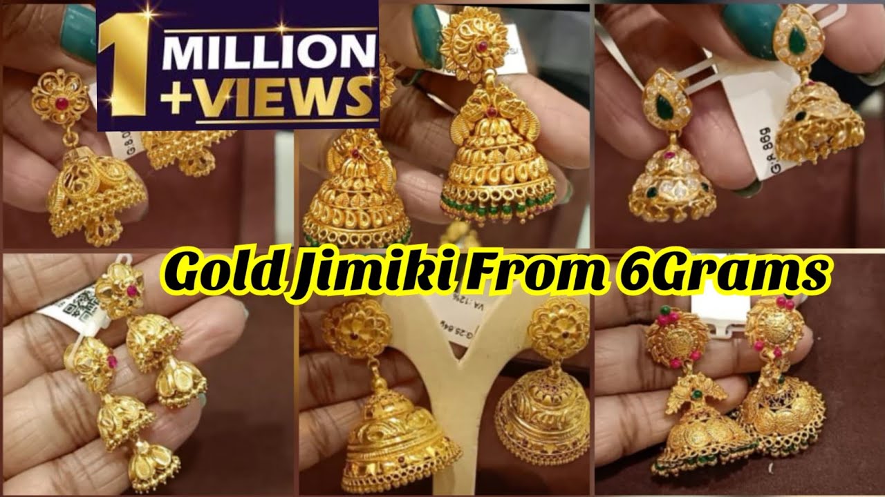 Buy quality 22KT 916 Gold antique bridle Jhumka earrings for ladies in  Ahmedabad