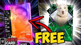 FREE Limited Edition Kevin Owens + Pharaoh Support Available NOW in WWE SuperCard
