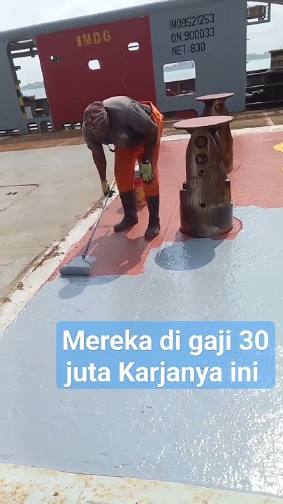 Digaji 30juta Kerjanya Begini#offshore #pelaut #pelautindonesia #ship #pekerjaan