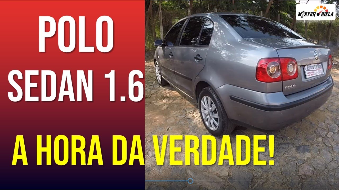 POLO SEDAN 1.6 - Por que é melhor que o novo Polo?...Entenda!