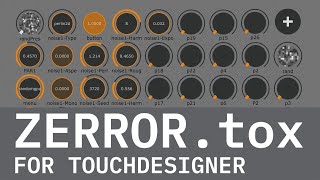 ZERROR.tox for TouchDesigner. Resimi