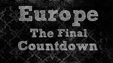 Europe - The Final Countdown (8 bit Remix)
