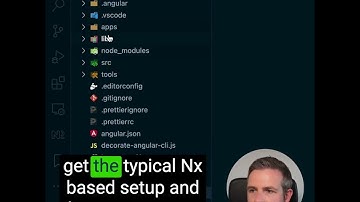 Nx in 100 seconds: Migrate an Angular CLI project to Nx #shorts