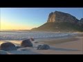 1 hour relaxation  gentle ocean waves washing onto beautiful secluded beach  1080p