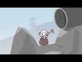 🦈Gura playing getting over it⛏🦈⚱️【hololive / animation】