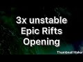 Lucky Epic unstable Rifts opening x3 hunting for something big Marvel Contest of Champions MCOC