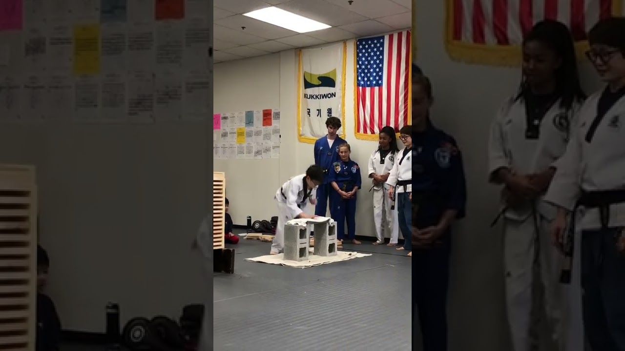 Taekwondo Black Belt 2Dan Test