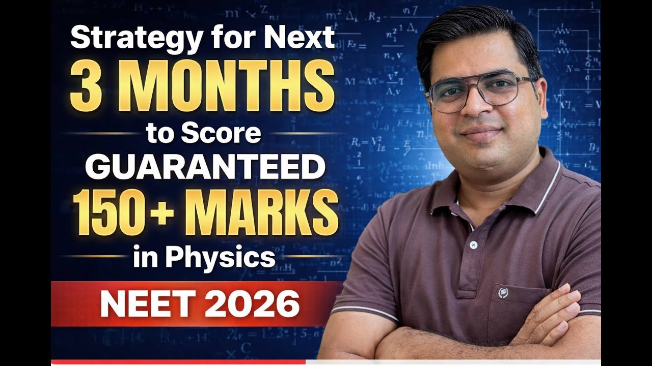 How to crack NEET ?? Last 3 Months Plan to crack NEET 🔥 #neet2026 - YouTube