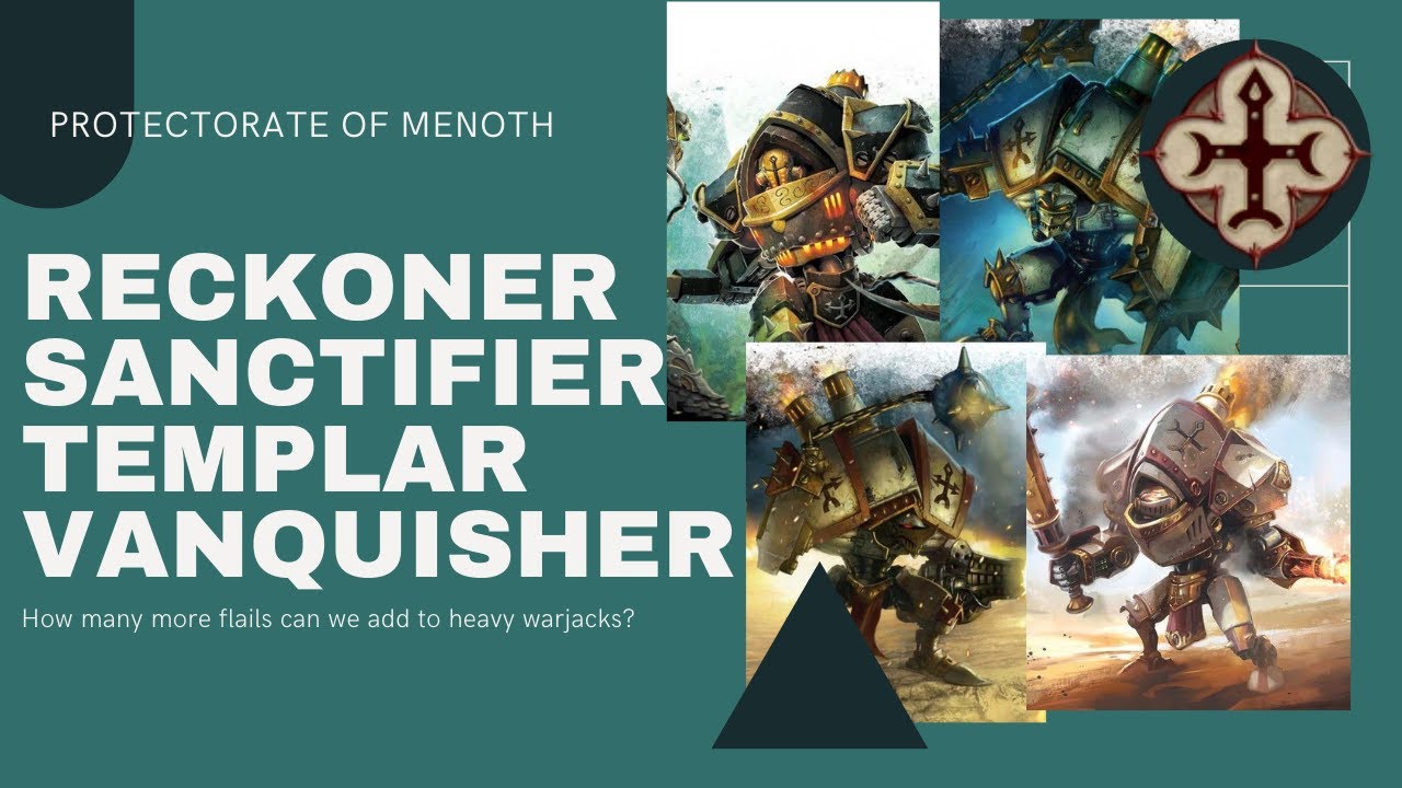 How to make heavy holy warjacks more dangerous? More Flails? maybe a club? A holy Aura?