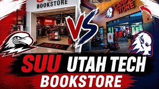 📚 SUU Bookstore vs. Utah Tech Bookstore | Campus Store Showdown! 🦅🔥