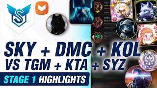 Stage 1 Highlights - SKY   DMC   KoL VS TGM   KTA   syz - The Ants: Underground Kingdom [EN]