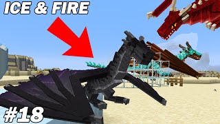 Naissance de mon bébé dragon électrique ! ICE&FIRE Minecraft ep18