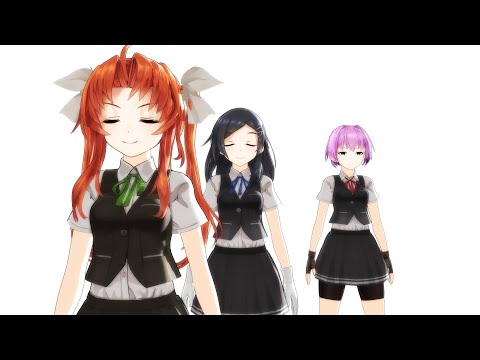 【MMD艦これ】yaggy Night Town Orchestra【お宮式陽炎改二・不知火改二・黒潮改二】