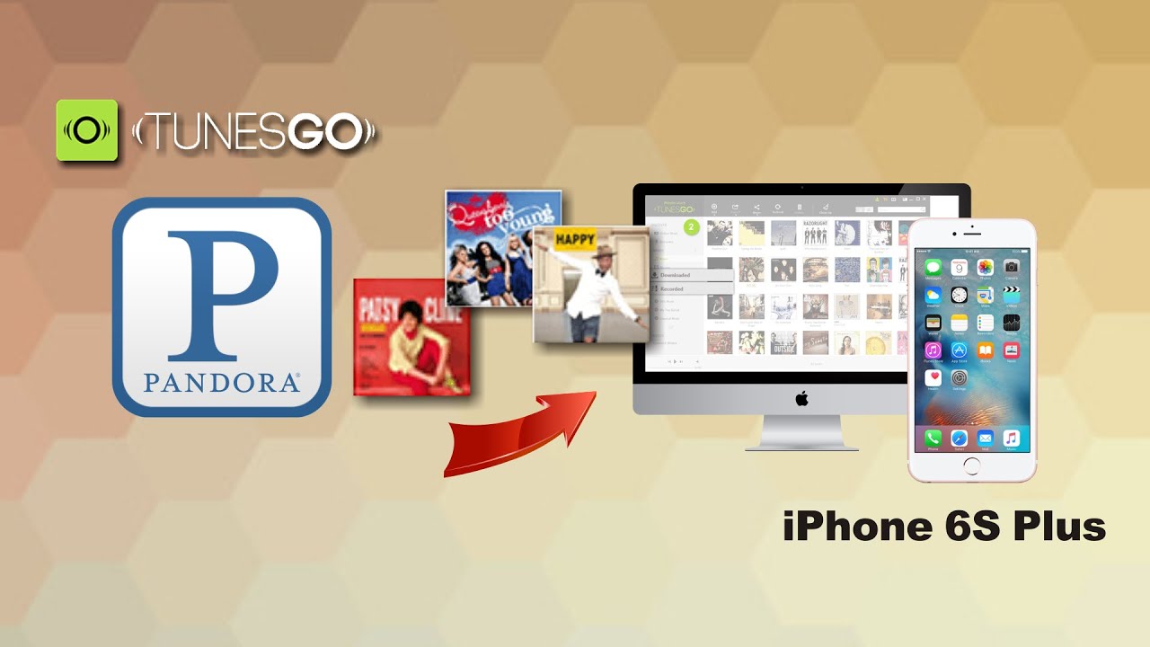 [Pandora to iPhone 6S Plus] How to Free Download Music