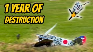 Our WORST RC Plane Crashes 2023