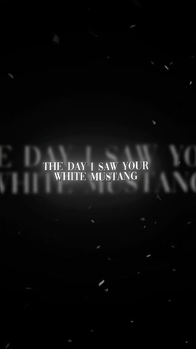 Lana Del Rey - White Mustang | Lyrics | Status #lanadelreylyrics #whitemustang #shorts