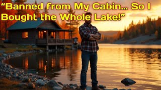 “They Banned Me from My Own Cabin—So I Bought the Lake and Struck Gold"