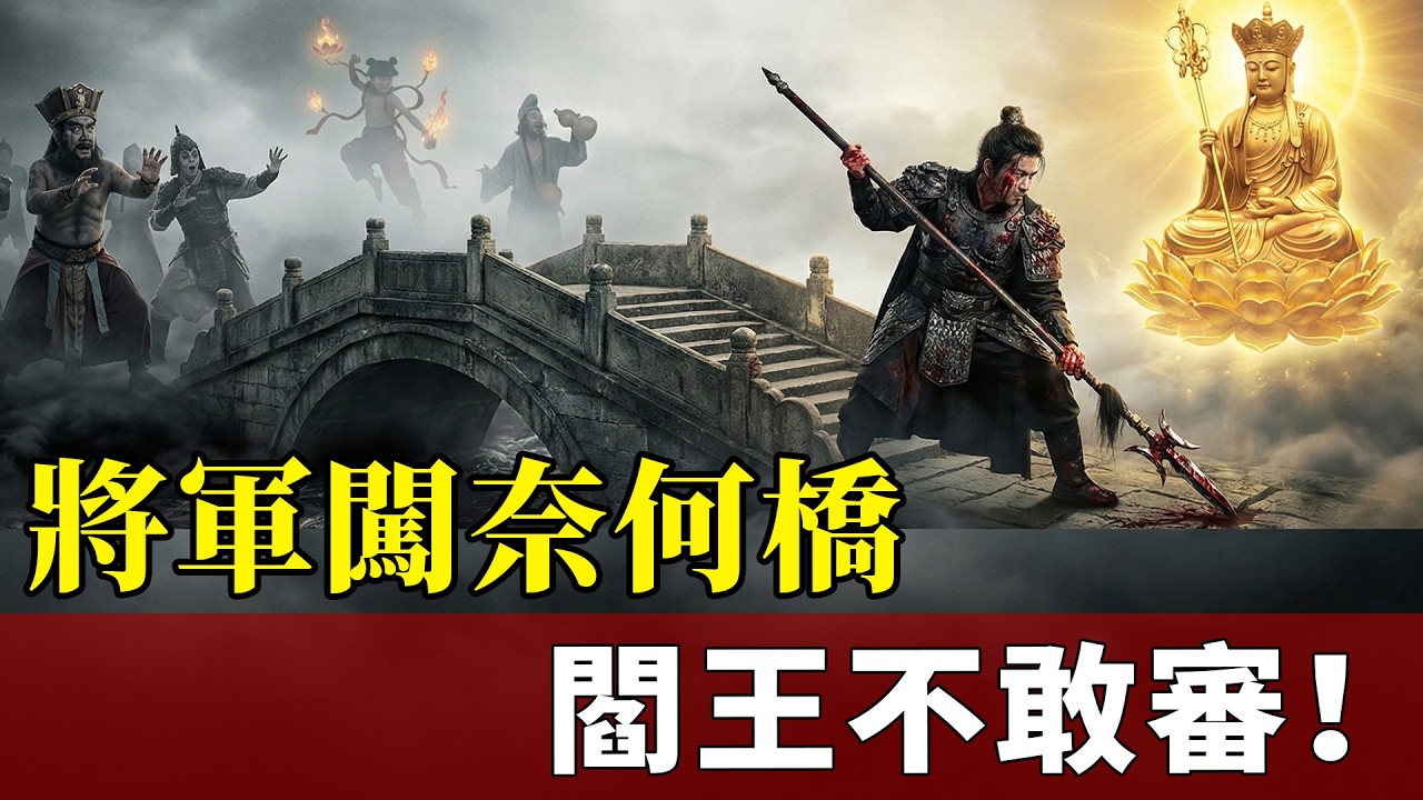 亡妻喝孟婆湯前，他仗劍殺入地府！地藏王沉聲一句「既不能也能」：佛陀親口給重逢答案！#神話故事 #地藏王 #輪迴因果