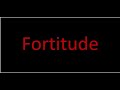 Fortitude