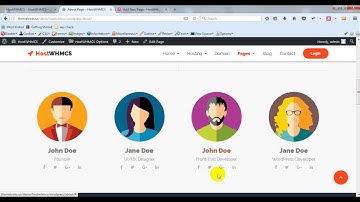 How to Setup About Page on HostWHMCS - Responsive Hosting and WHMCS WordPress Theme