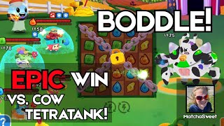 I DEFEATED COW TETRATANK IN FRENZY FARM!!!!!! EPIC BODDLE BATTLE! screenshot 4