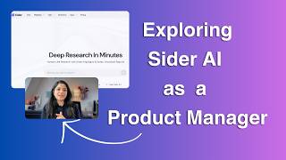 Exploring Sider AI as a research tool for case study