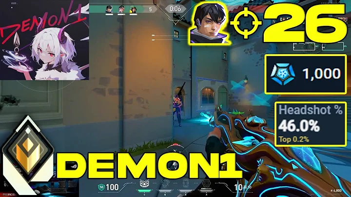 DEMON1 PERFECT GAME WITH 46% HS RATE! - Demon1 [NA] #MatchMVP