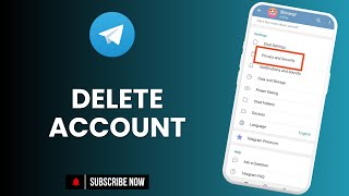 How to Delete Telegram Acc | How to Delete Account Telegram screenshot 4
