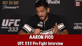 Aaron Pico would LOVE to fight Movsar Evloev for the title “I will be champion” | UFC 333