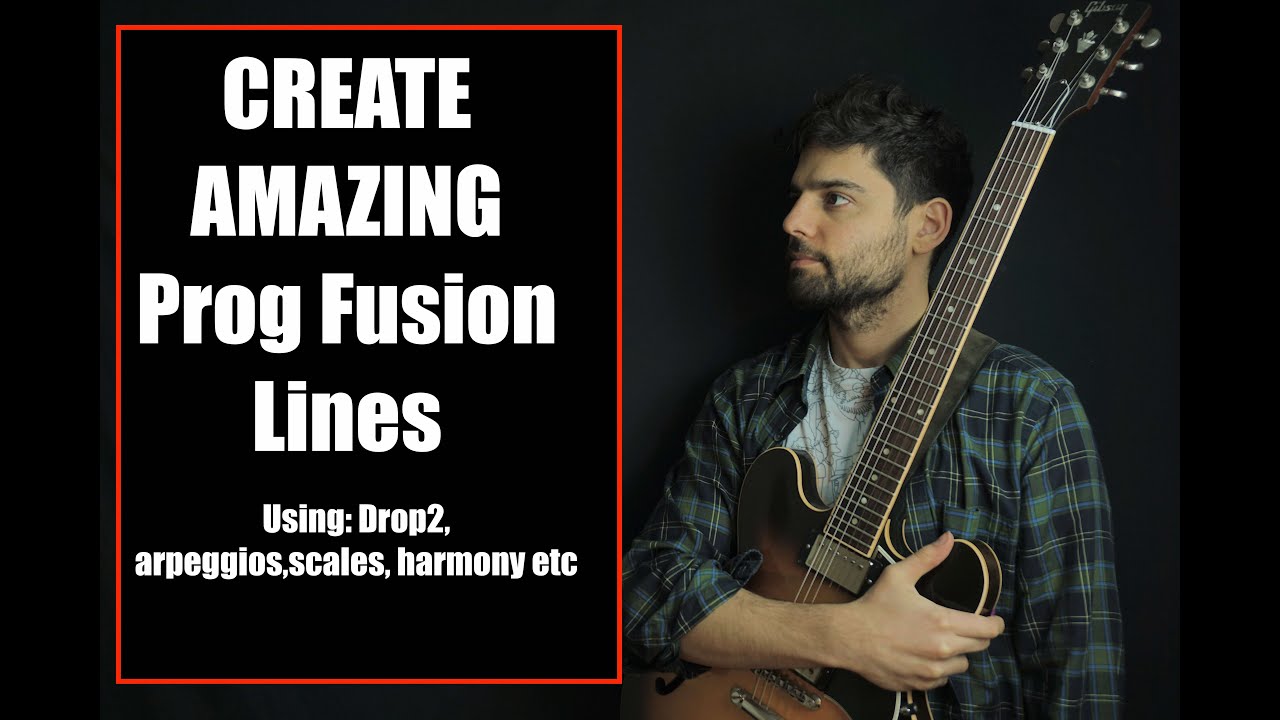 Elevate Your Fusion Guitar Lines with Drop 2 Arpeggios - YouTube