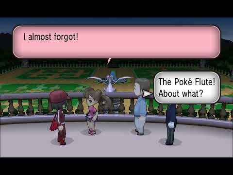Pokémon Y - Cutscenes - Fireworks at the Parfum Palace