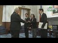 蔡英文接受諾魯共和國新任駐臺特命全權大使凱法斯呈遞到任國書 蔡英文接受諾魯共和國新任駐臺特命全權大使凱法斯呈遞到任國書
