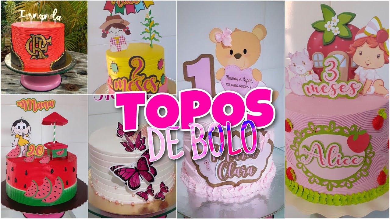 COMO FAÇO TOPOS DE BOLO - Materiais, embalagens e dicas 🤩