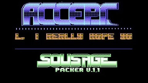 Commodore 64 demo: Accept - Sousage Packer V1.1 intro (1990)