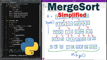 MergeSort Algorithm Explained With Python Implementation