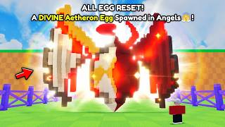 I Fused MY BIGGEST DIVINE AETHERON EGG in Steal an Egg!