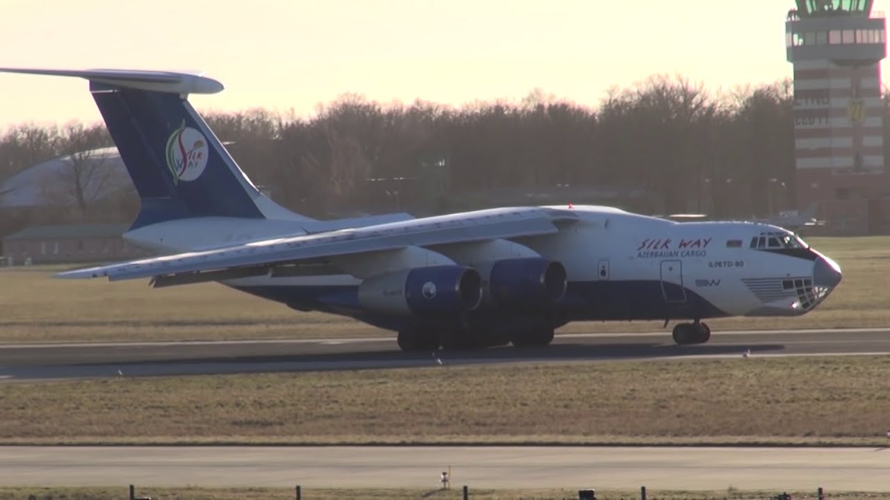 Letzte Starts und Landungen IL-76 in Neubrandenburg/Trollenhagen 28.12.2012