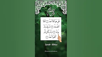 AL IKHLAS Egzon Ibrahimi Beautiful Arabic Recitation Egzonibrahimi Quran Shorts 