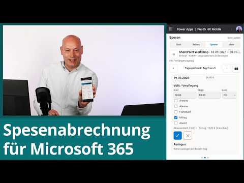 Video zu: Release: Spesenabrechnung in preamp365 HR – als Teil der Mitarbeiter-Self-Service-App