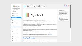 Admissions Software for Schools | MySchool Application Portal Walkthrough screenshot 4