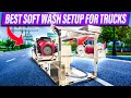 BEST Pressure Washing Soft Wash Skid Setup For Trucks