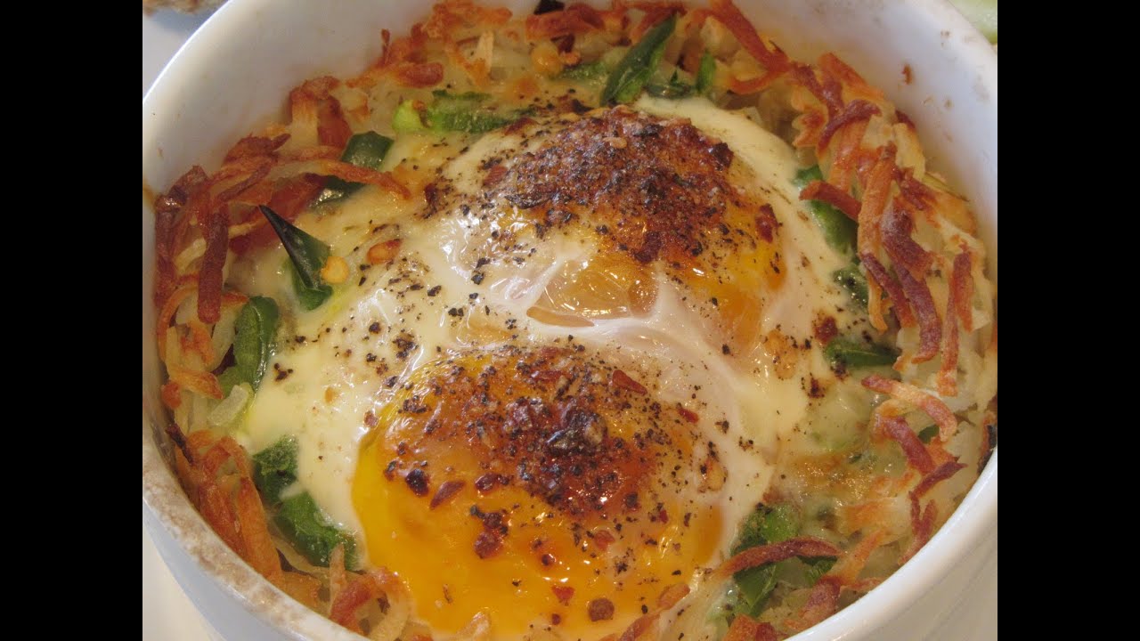 Super Easy Baked Eggs