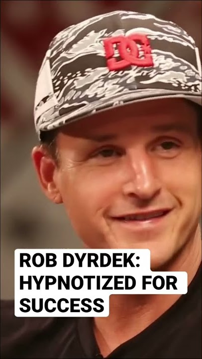 Rob Dyrdek: Hypnosis changed my life!