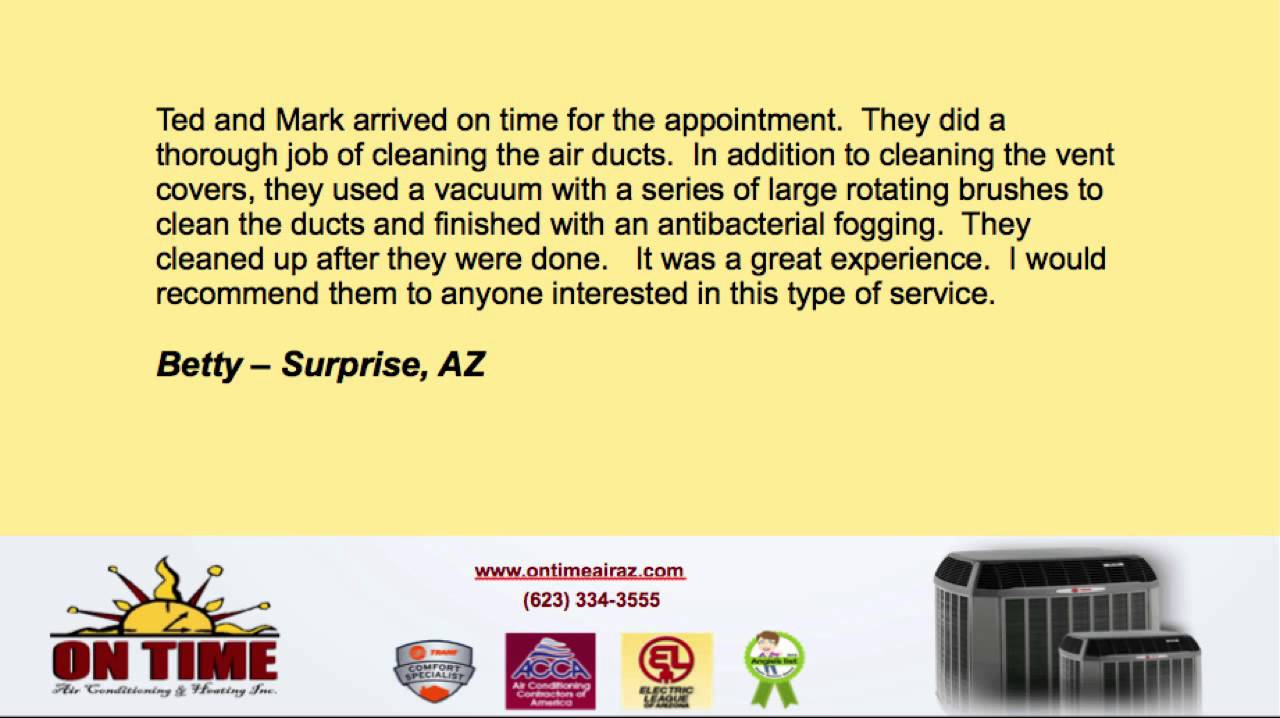 Surprise Air Conditioning Repair Reviews From Real Surprise AZ Customer