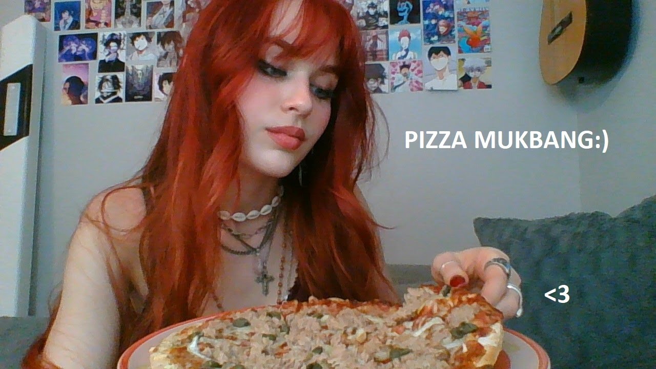 ASMR chill PIZZA MUKBANG for lots of tingles:)