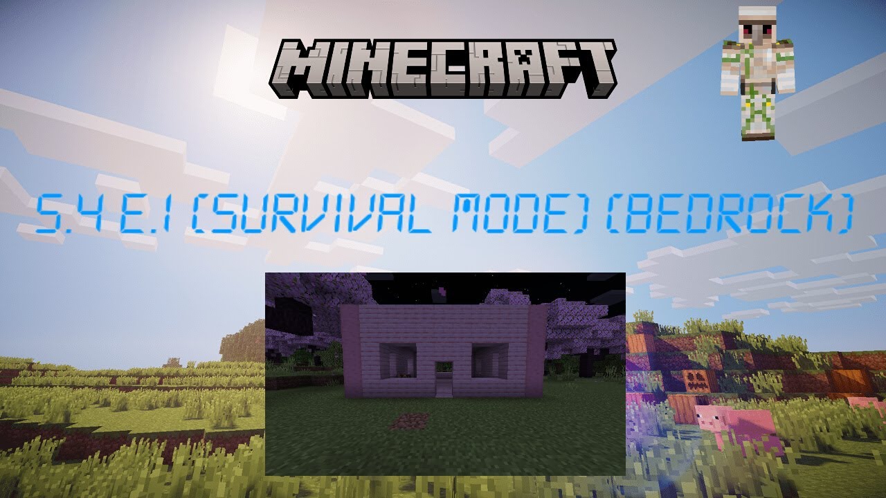 Minecraft Let's Play (Survival mode) Season 4 Episode 1 - YouTube