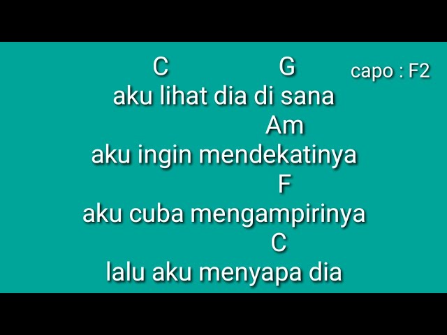 chord aku suka dia class=