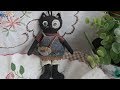 퀼트 검은고양이 인형 만들기 │ Patchwork Quilt Black Cat Plush │ How To  Make DIY Crafts Tutorial
