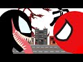 анимация:"spider man vs venom",часть 3 stick nodes