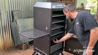 Vertical smoker and bbq grill build